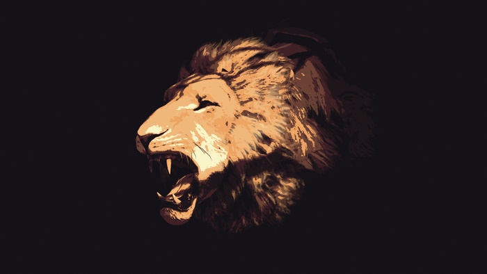 Lion roaring in Assassin's Creed Odyssey