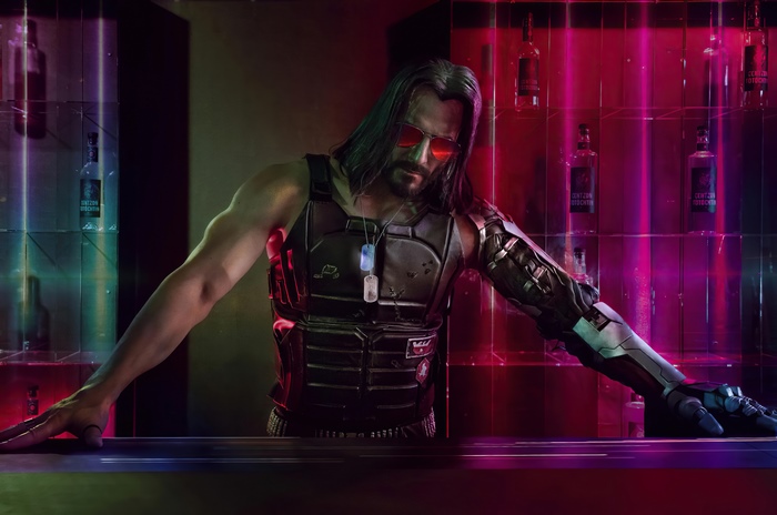 Johnny Silverhand from Cyberpunk 2077
