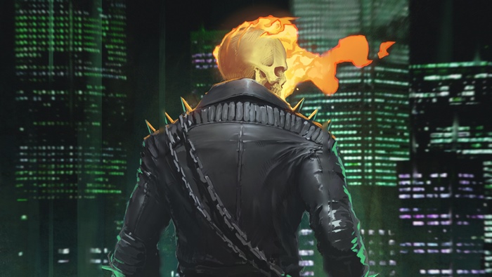 Ghost Rider artwork 4K