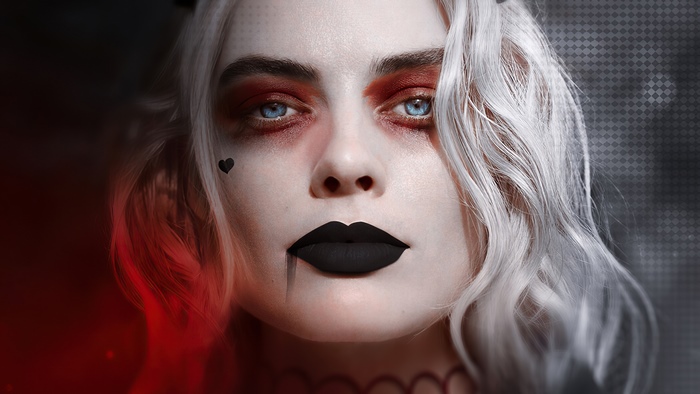 Harley Quinn from The Suicide Squad 4K artwork
