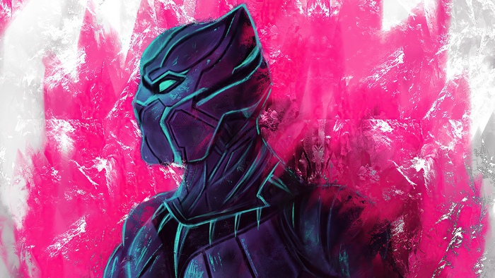 Black Panther artwork 4K