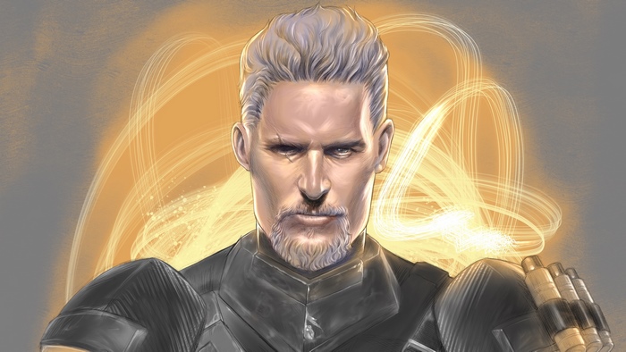 Deathstroke artwork 4K