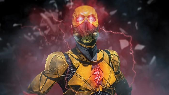 Reverse Flash from DC Comics artwork
