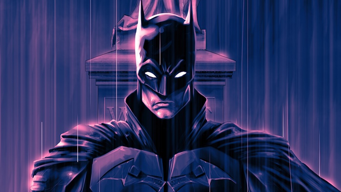 Batman artwork by Robert Pattinson