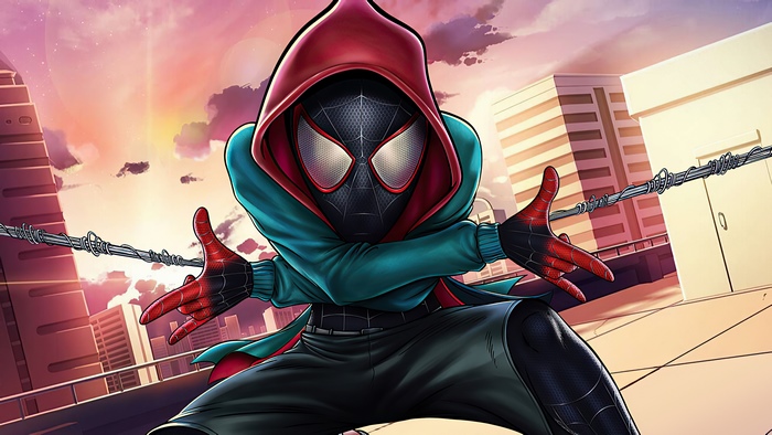 Miles Morales Spider-Man Artwork 4K