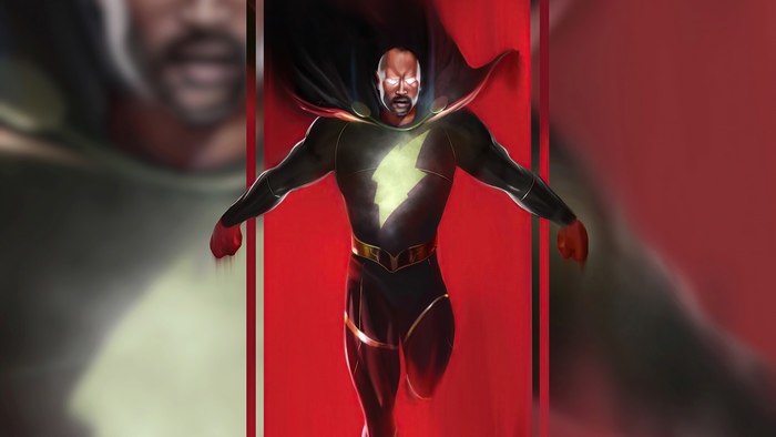 Black Adam artwork