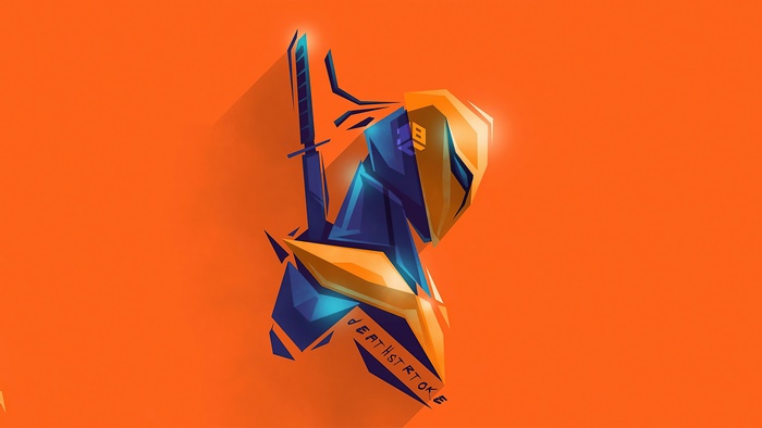Deathstroke artwork 4K