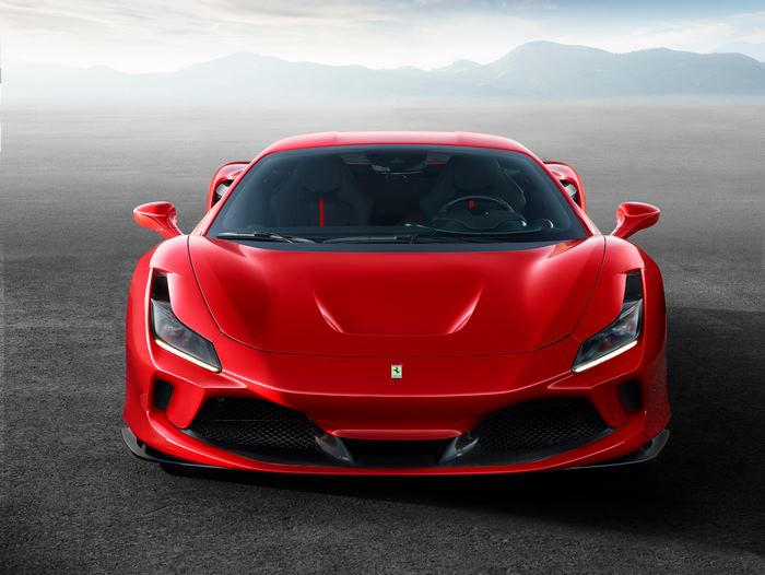 Ferrari F8 Tributo Supercar Front View