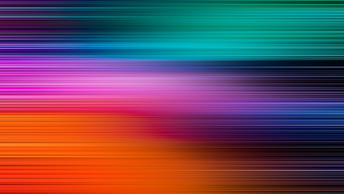 Abstract Digital Art with Colorful Lines in