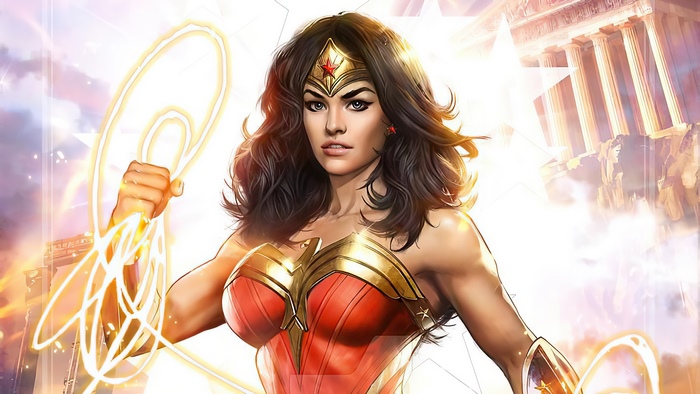 Wonder Woman artwork 4K