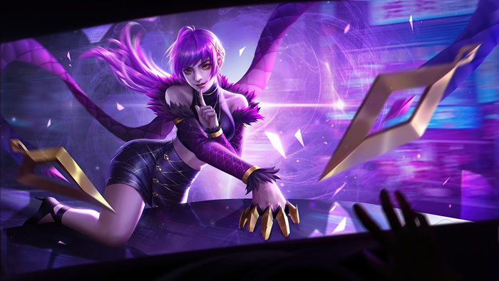 K/DA Kai'Sa from League of Legends 4K