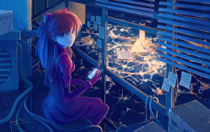 Asuka Langley Soryu from Neon Genesis Evangelion
