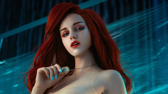 Ariel from The Little Mermaid cosplay by Shirogane Sama