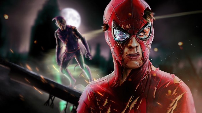 Spider-Man vs Goblin Artwork