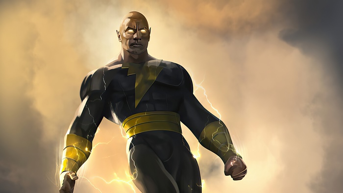 Black Adam artwork