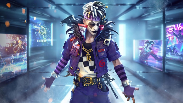 Character from Garena Free Fire 4K