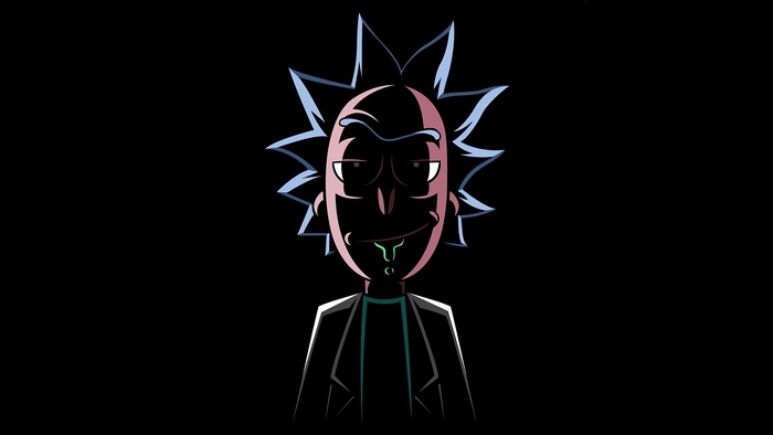 Rick Sanchez from Rick and Morty 4K