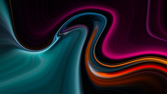 Colorful Abstract Digital Artwork in