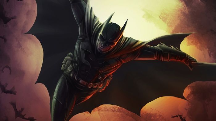 Batman artwork from Artstation