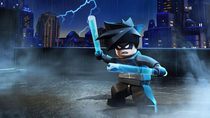 Nightwing from Lego Batman 4K