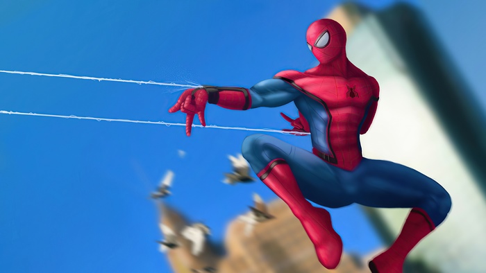 Spiderman artwork 4K