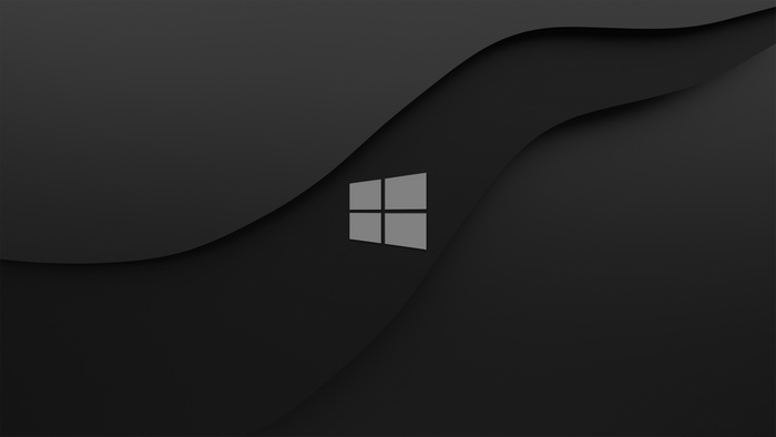 Windows 10 Black Logo Design