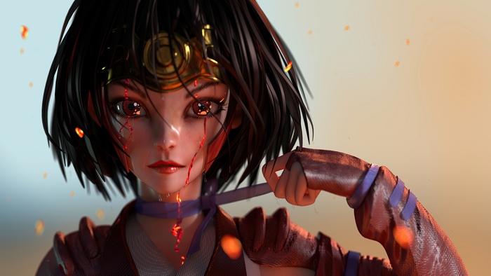 Mumei from Kabaneri of the Iron Fortress