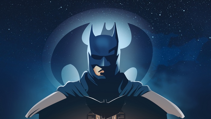 Batman artwork 4K