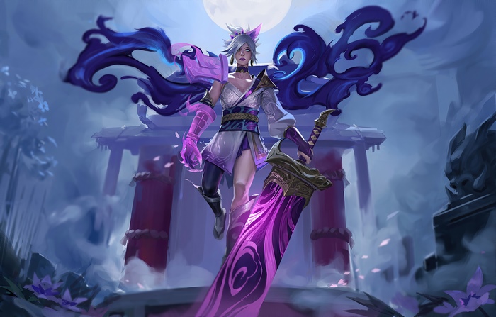 Spirit Blossom Riven from League of Legends