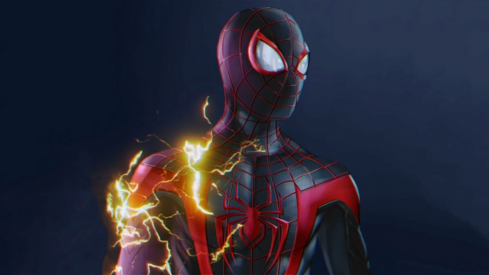 Miles Morales Spider-Man with Venom Blast