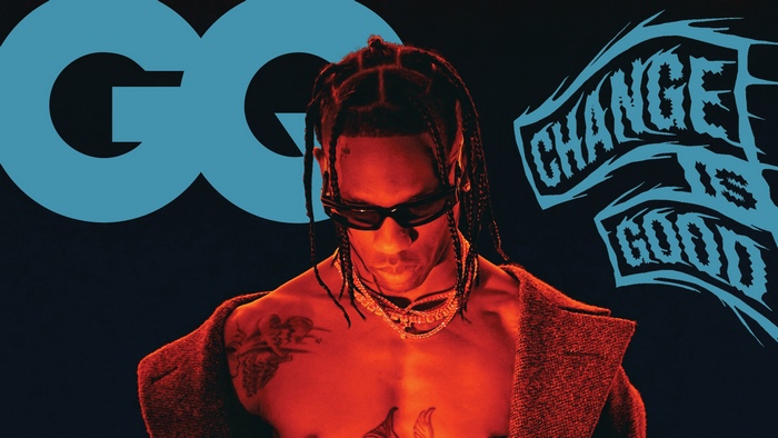 Travis Scott GQ Magazine Cover