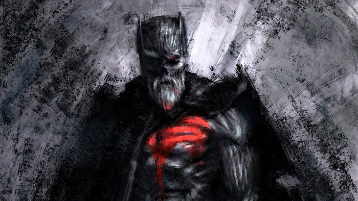 Dark Batman artwork 4K