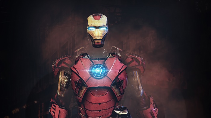 Iron Man artwork 4K