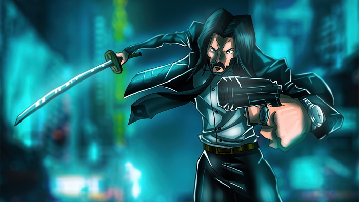 John Wick from Movies Artwork 4K