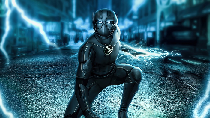 Black Flash from The Flash artwork