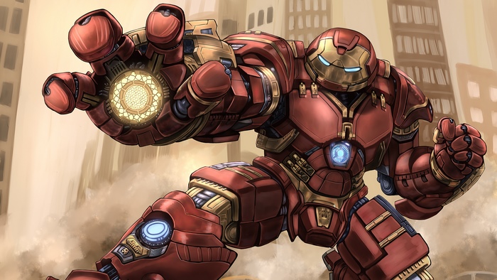 Hulkbuster Iron Man Artwork