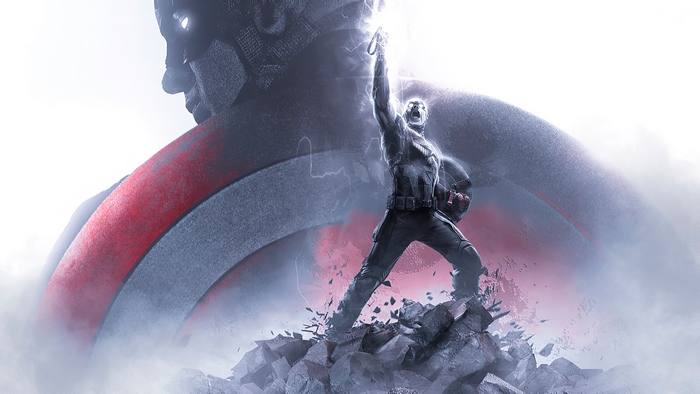 Captain America from Marvel Comics 4K