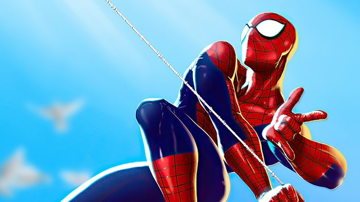 Spiderman artwork by an artist