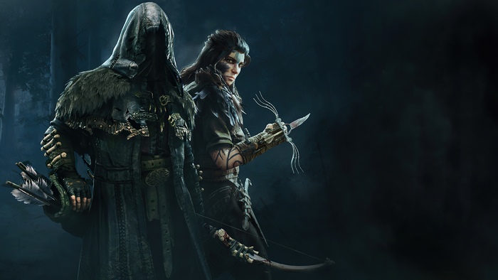 Two characters from Hood Outlaws & Legends 4K