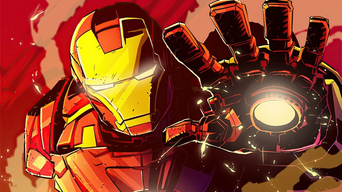 Iron Man artwork 4K