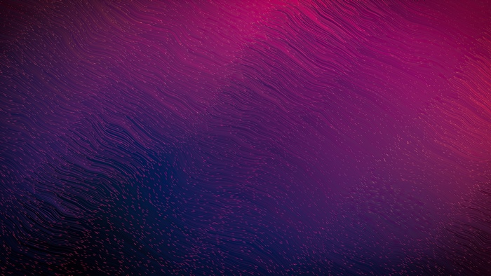 Abstract digital art with flowing lines and particles