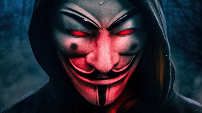 Anonymous Mask Digital Art