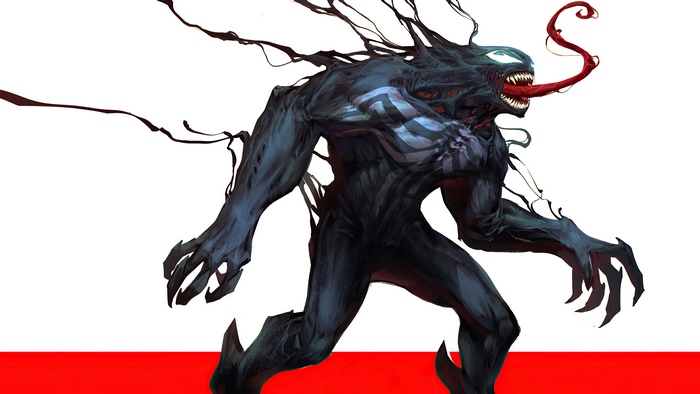 Venom artwork by artist on Artstation 4K