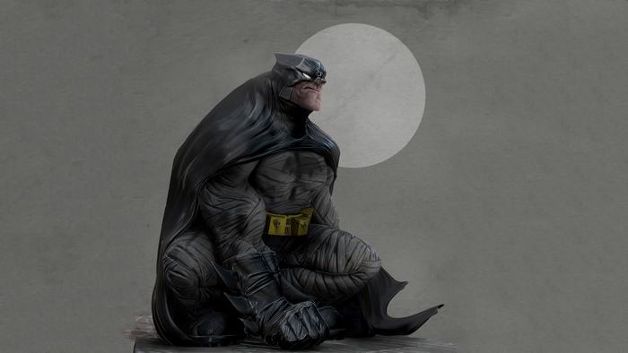 Batman artwork by an artist on Artstation 4K