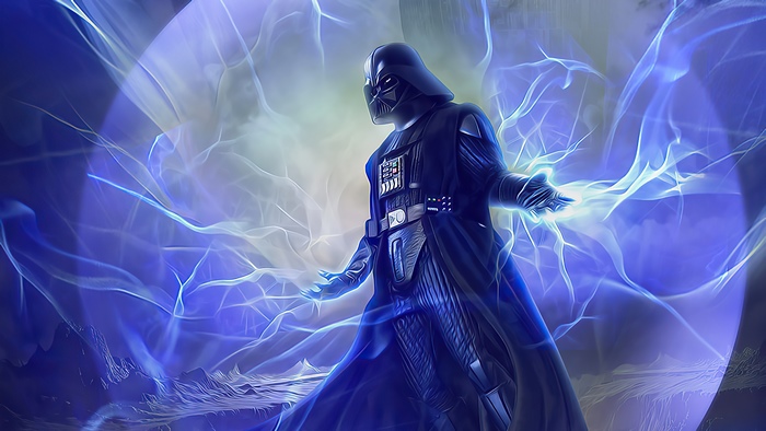 Darth Vader from Star Wars artwork 4K