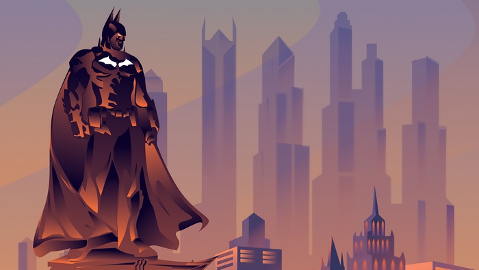 Batman artwork 4K