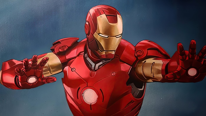 Iron Man artwork 4K