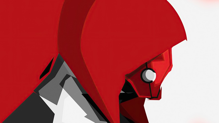 Red Hood artwork 4K