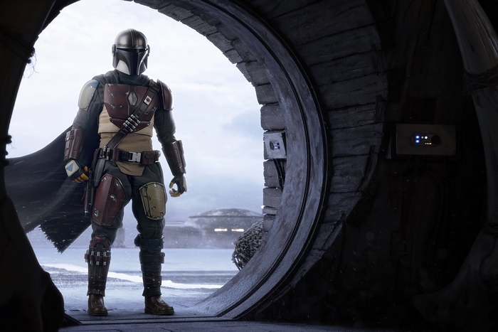 The Mandalorian from Star Wars 4K