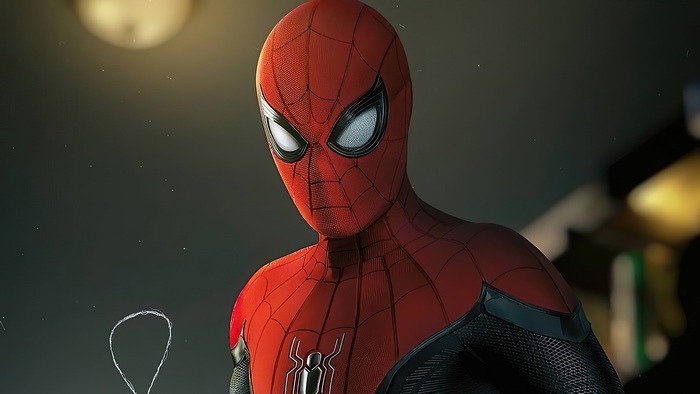 Spider-Man in his suit